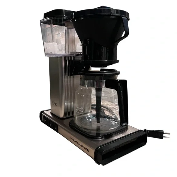 EUC - Technivorm Moccamaster Coffee Brewer with Glass Carafe - Stainless Steel - Picture 2 of 10